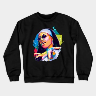 Erykah Badu Pop Art Crewneck Sweatshirt